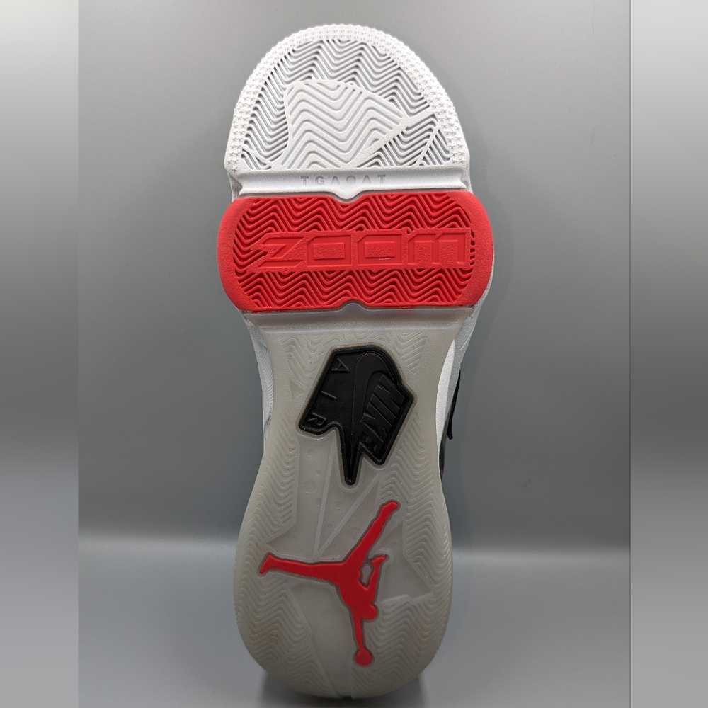 Jordan Zoom 92' -Black Cement Men's 8.5 NEW - Picture 5 of 7